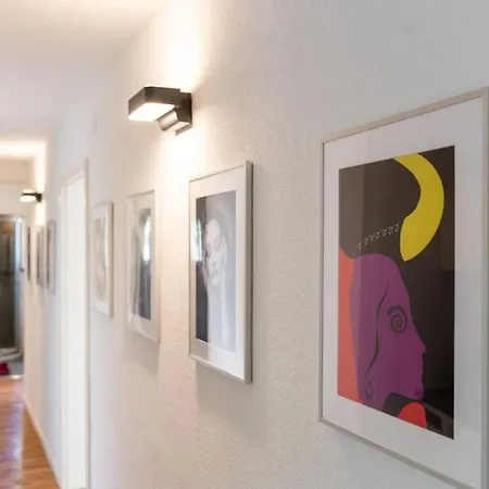 Apartment Exklusive Fuer 8 Personen Mit 4 Schlafzimmern, Esc Basel 50 Minuten,